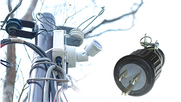 ネット回線は不要！電源さえあれば設置できます！